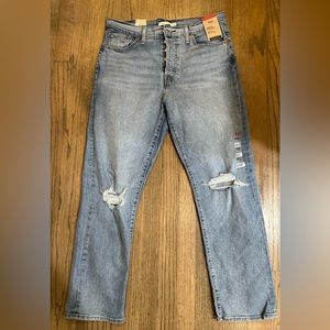 NWT Wedgie Straight High-Rise Jeans-Size 32x28